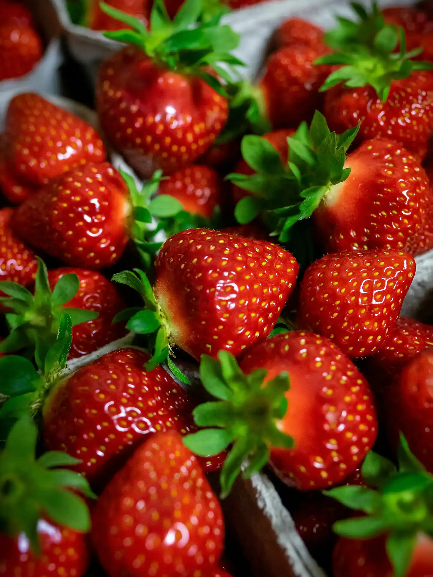 Fresh strawberries used by My First Catering